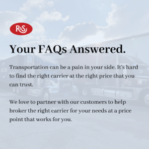 Logistics faqs